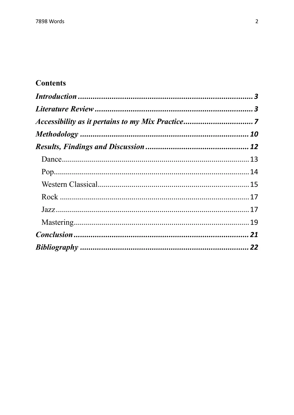 Dissertation page 2 of 23