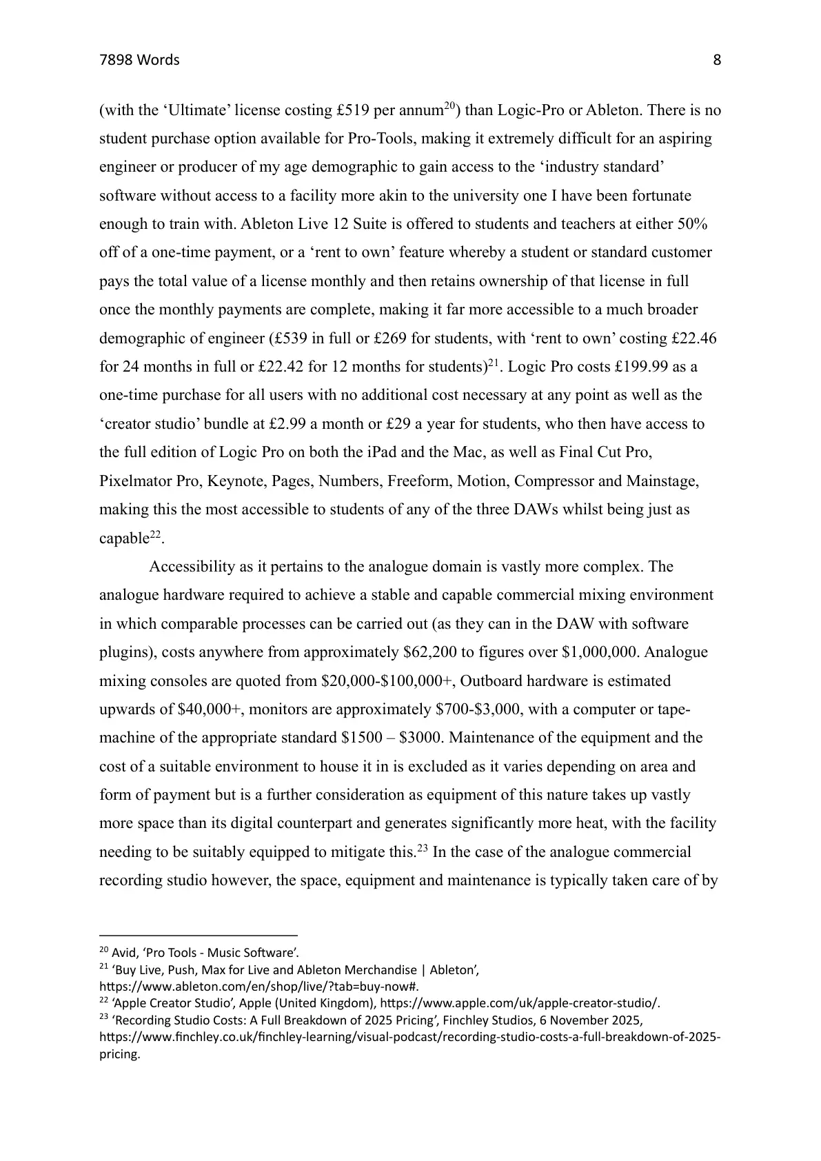 Dissertation page 8 of 23